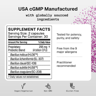 MegaSporeBiotic Probiotics for Women & Men